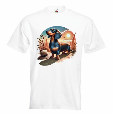 T-Shirt Dackel Dachshund Teckel Jagdhund Jagt Dackelwelpe Dackelschule Da 402913