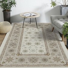 3D Brown Petal Flower NAO2501 Game Rug Mat Elegant Photo Carpet Mat Fay