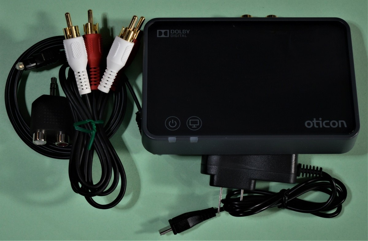 Oticonオーティコン　テレビアダプター2.0 Enhance TV Sound with Oticon Connectline TV Adapter 2.0