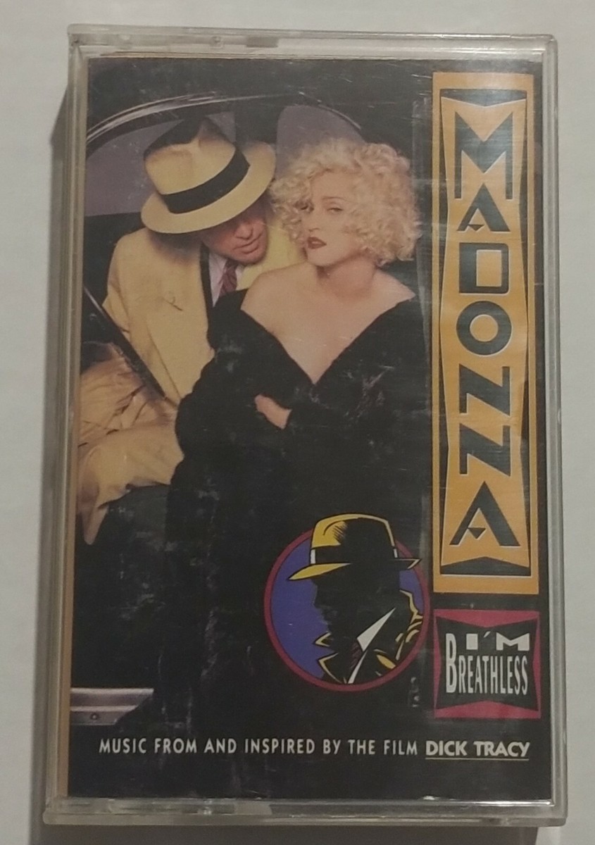 Madonna Im Breathless Cassette Tape Dick Tracy Soundtrack 1990