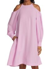 Stella McCartney size 42 Cold Shoulder Dress in Pink $1395