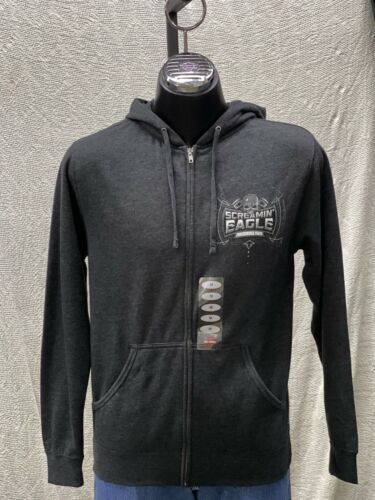 Vintage 80s Harley Davidson Motorcycle Hooded Full Zip Vintage 80s Harley Davidson Motorcycle Hooded Full Zip
