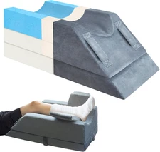 4-Height Adjustable Leg Elevation Pillows for after Surgery, Injuries, or Rest,