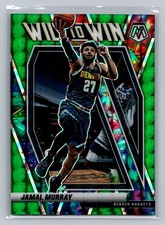 2020-21 Panini Mosaic: Will to Win Mosaic Green #7 Jamal Murray