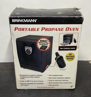 Brinkmann portable oven propane camp travel stove New Open Box Sailing Off grid