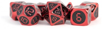 FanRoll by Metallic Dice Games 16mm Metal Polyhedral DND Dice Set: R (US IMPORT)