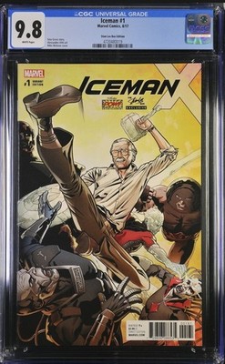 Iceman #1 Stan Lee Box Edition Cgc 9.8 Rare Htf