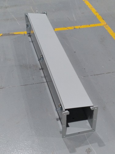 Hoffman F66L.48 Straight Section Wireway 6"X 6"X 48" Length