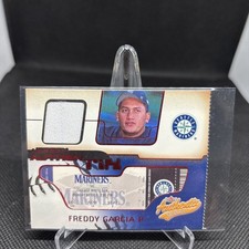 2002 Fleer Authentix - Gray Jersey Freddy Garcia #JA-FG (MEM) ERROR
