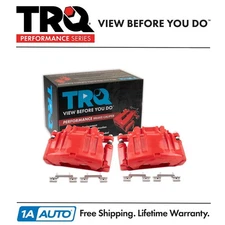 TRQ Performance Front Brake Caliper Set Fits 2005-2011 Chrysler 2005-2011 Dodge