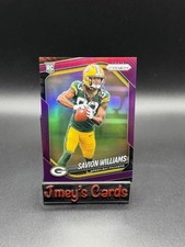 2025 Savion Williams Purple Prizm RC /125 #306 NFL Green Bay Packers