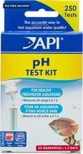 API PH TEST KIT 250-Test Freshwater Aquarium Water pH Test Kit, 4 Piece Set