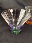 Set of 3 multicolored Dansk Spectra cocktail glasses — photo 4