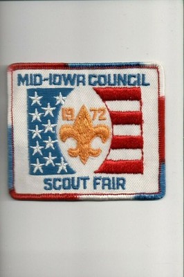 1972 Mid-Iowa Council Scout Fair patch