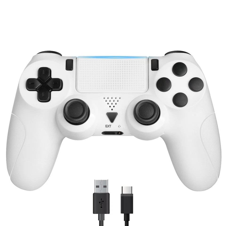 Controlador Gamepad Inalámbrico Compatible para Consola de Juegos P4/PS-4 Pro/Slim EE. UU. Foto 4 de 4