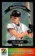 1992 Donruss #DK-2 Will Clark Diamond Kings