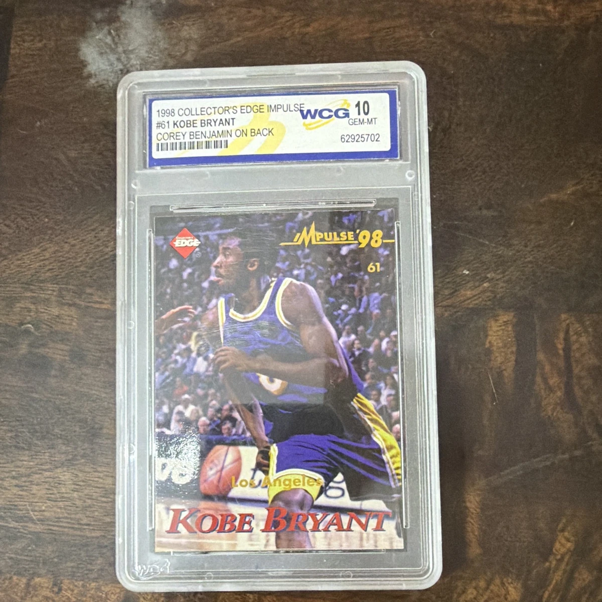 Kobe Bryant Basketball Original Misprint Sports Trading Cards