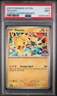 2025 POKEMON SVP EN-SV BLACK STAR PROMO WORLD CHAMPIONSHIPS #225 PIKACHU PSA 9