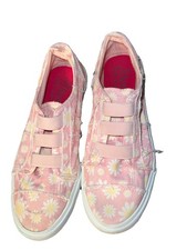 Blowfish Maura Girls Size 5 Beautiful Pink Daisy Pattern EUC