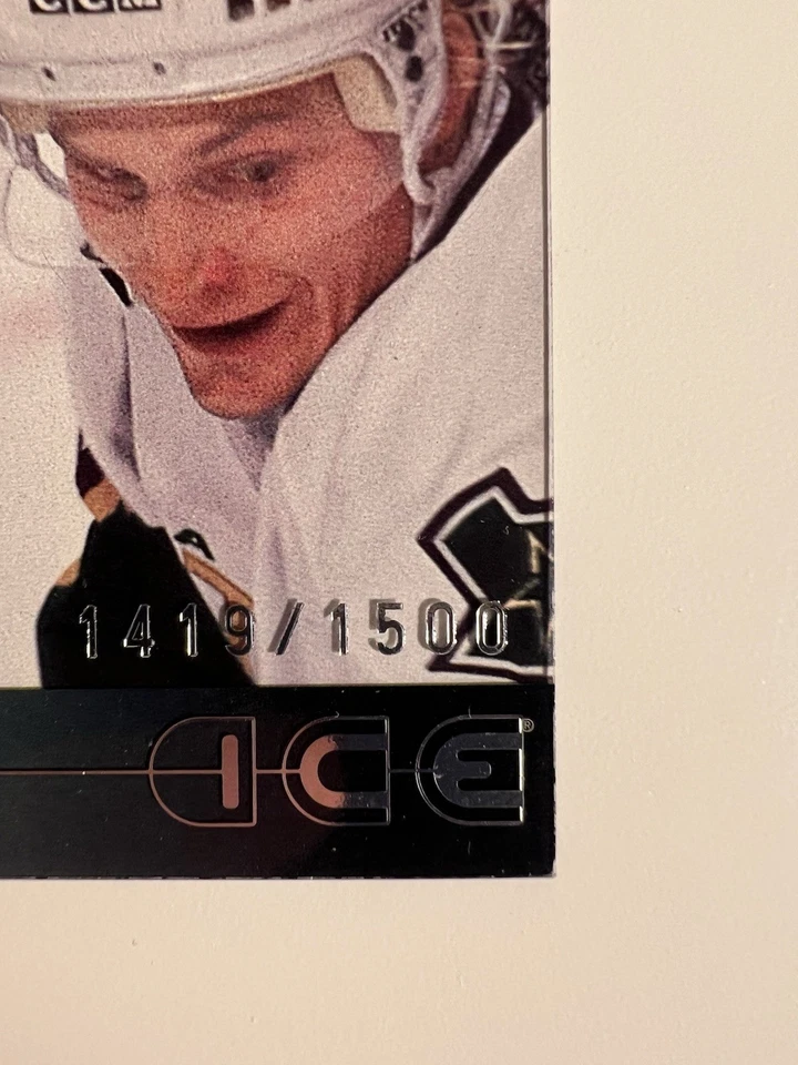2001-02 NIKO KAPANEN Upper Deck Ice Fresh Faces /1500 #52 Rookie RC - Image 3 of 4