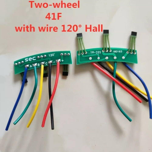 2Pcs E Bike Hall Sensor 2-Wheels Electric Vehicles Motor Hall Element Circuit Bo - Bild 4 von 12