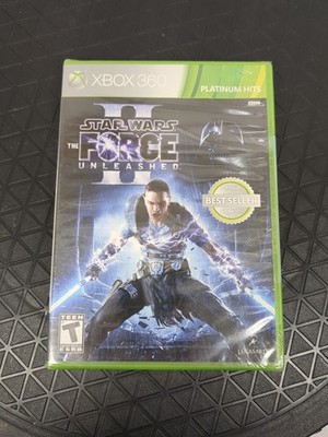 New Sealed Star Wars: The Force Unleashed II Platinum edition - Xbox 360 