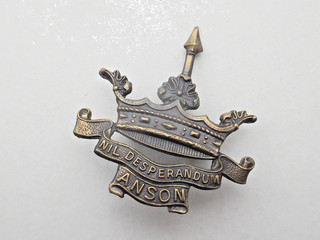 Anson Battalion Royal Naval Division (RND) Cap Badge