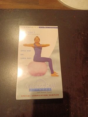 Balance Ball Fitness: Beginner s Workout With Suzanne Deason SEALED NEW (VHS)