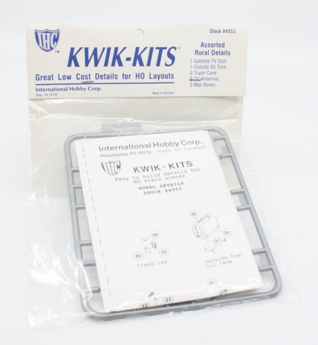 Kits Kwik IHC 4552 escala HO surtidos detalles rurales | Zustand: New