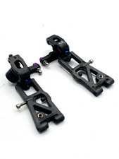 Team Associated NTC3 Nitro TC3 Factory Team Graphite front A-arms, hubs, knuckle