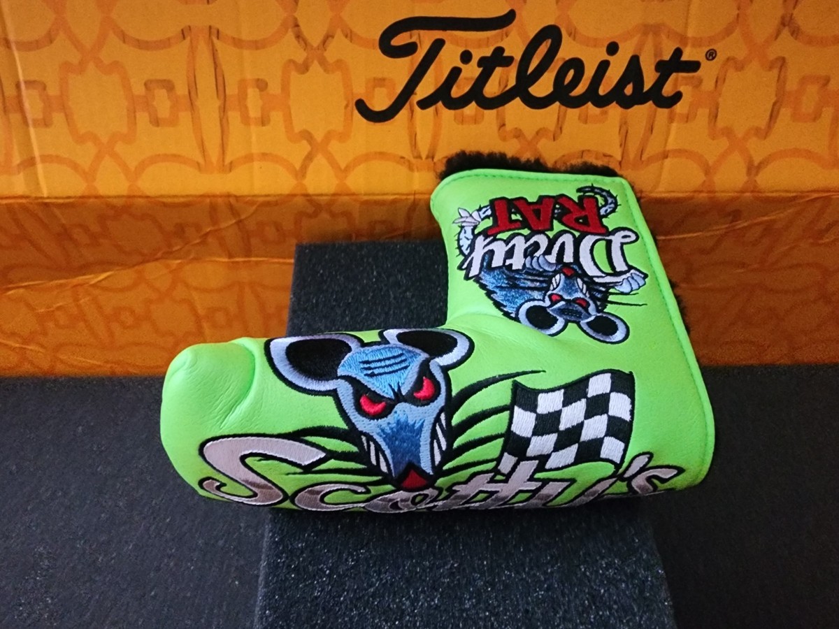 Scotty Cameron Custom Shop Dirty Rat HeadCover 2025 Green Dirty