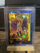 2020-21 Panini Flux - Rookies Deni Avdija #207 Blue Cracked Ice Prizm (RC)