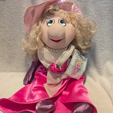 Vintage Eden Toys Jim Hensons Miss Piggy Muppets Plush Doll