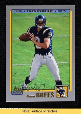 2001 Topps Drew Brees #328 READ 0ls