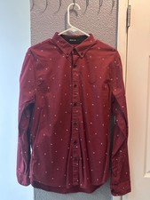 Men s Elegant Muscle-Fit Dress Shirt Long Sleeve
