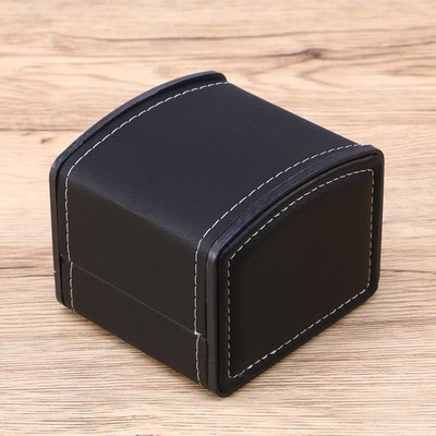 2 stücke pu leder geschenk armband uhr schmuck box watch box leder