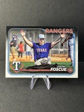 2024 Topps Update Series - Justin Foscue #US296 Golden Mirror Image Variation RC