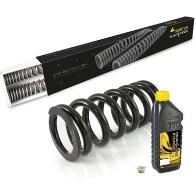 BLACK-T Replacement Springs Progressive for Fork and Strut Stage1 for BMW RnineT