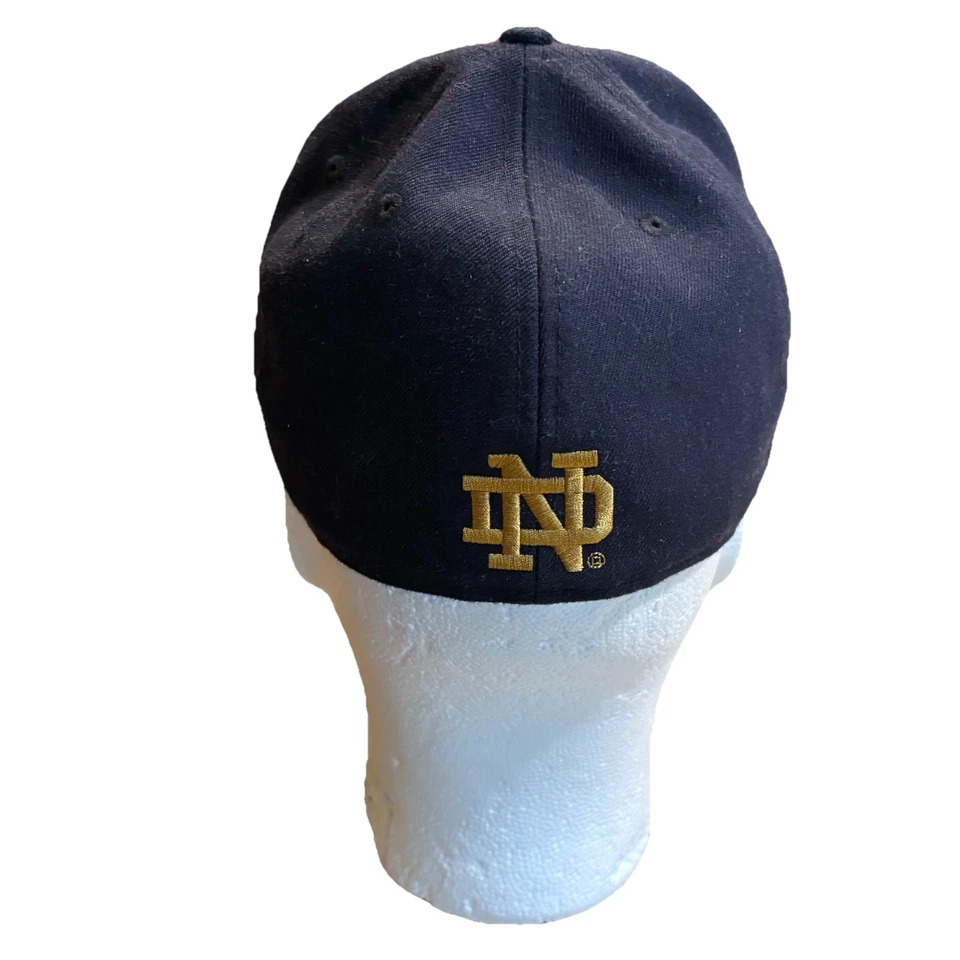 New Era NOTRE DAME FIGHTIN’ IRISH 59Fifty Low Profile Fitted Hat Cap Size 7 1/4 - Image 4 of 4