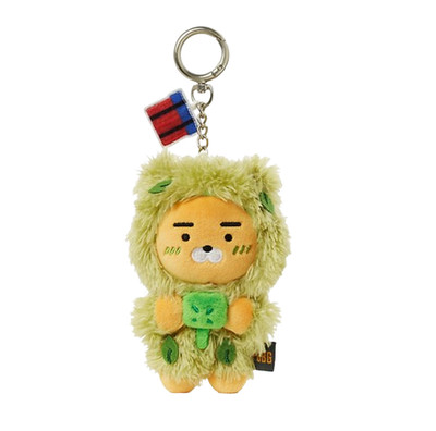 KAKAO FRIENDS Ryan PUBG Plush Keyring Cute Bag Charm Korea Limited
