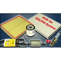 Filtersatz Wartungskit Inspektion Xxl Opel Astra G 1,6 16V Twinport 103PS