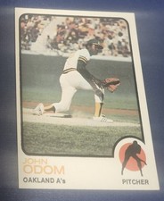 1973 Topps Blue Moon John  Odom #315 NM