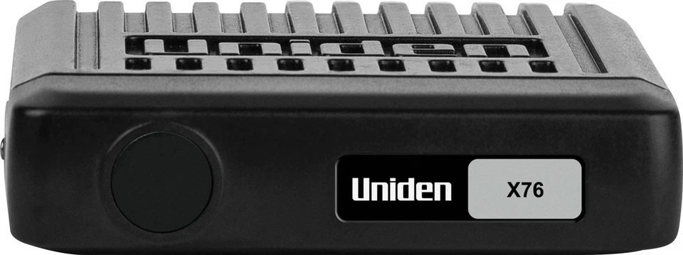 Uniden  X76 Compact UHF CB Mobile With Remote Speaker MIC. Large LCD Display, - image 2 of 2