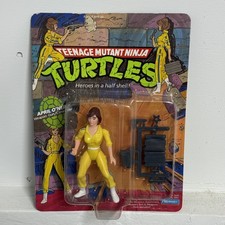 Unpunched April O’Neil Teenage Mutant Ninja Turtles 10 Back Blue Stripe Figure