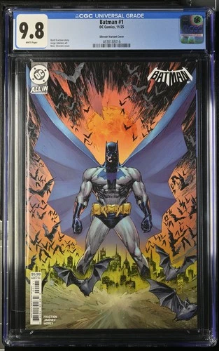 Batman 1 CGC 9.8 Silvestri Variant Cover