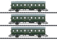 Minitrix 18277 N 3Er-Set Personenwagen Dr N 1:160 Neu/Ovp