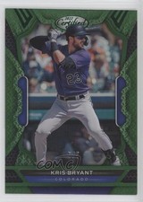 2022 Panini Chronicles Certified Green 5/5 Kris Bryant #47 19ed