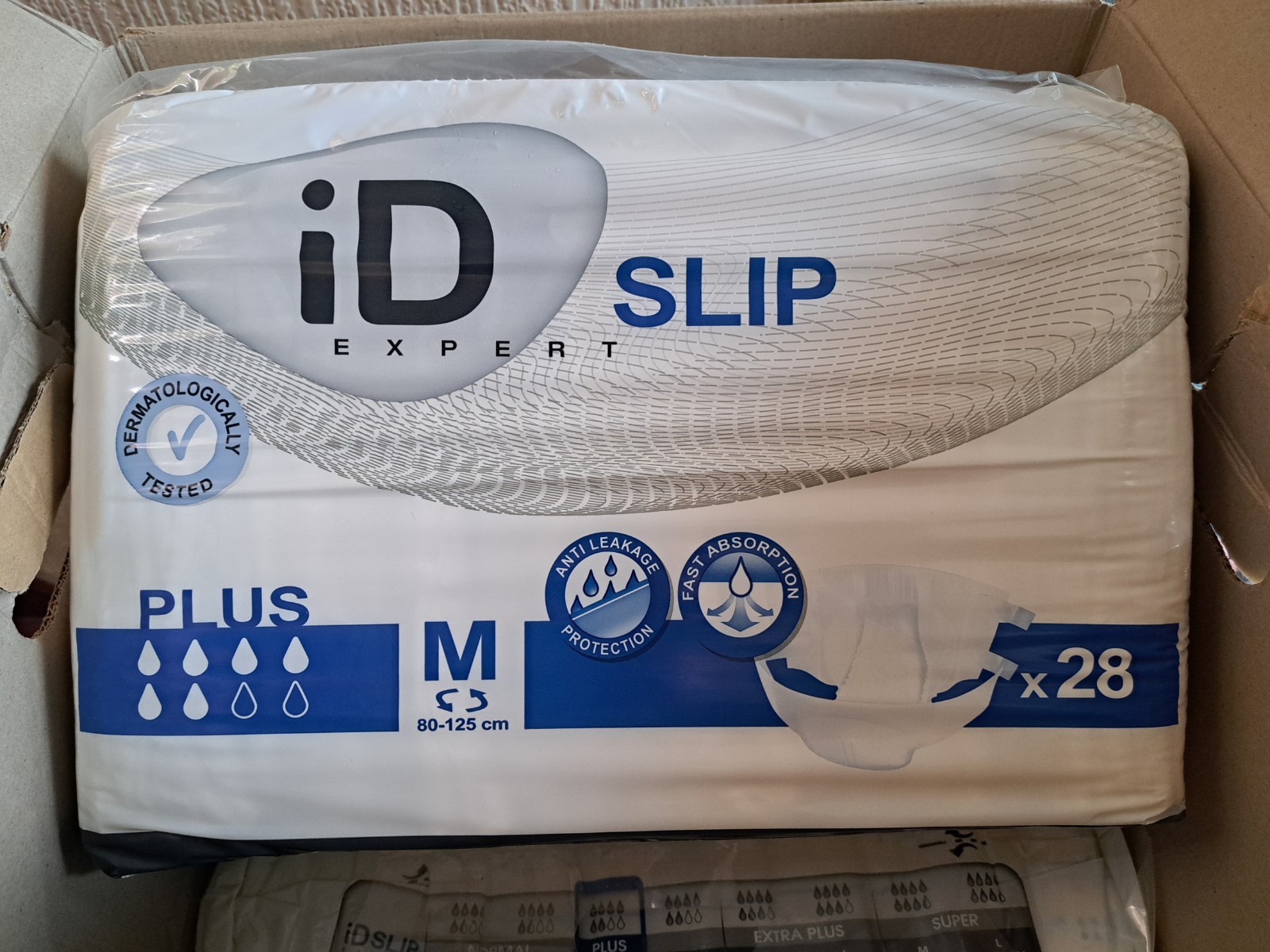 iD Expert Slip Plus Medium Incontinence Pads - 28 Pack (5610260280)