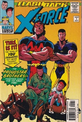 X-Force Flashback: The Proudstar Brothers - Together Again Marvel Key