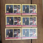6 Cards Lot -1990-91 NBA Hoops - Inside Stuff Michael Jordan, Magic #385 B833